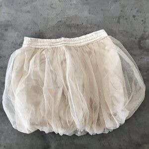 Old Navy Skirt Girls 4T Toddler Tulle Glitter Bubble Party Spring Easter Dance